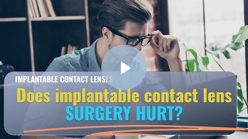 Does implantable contact lenses surgery hurt Eye Laser Specialists Anton Van Heerden Melbourne button