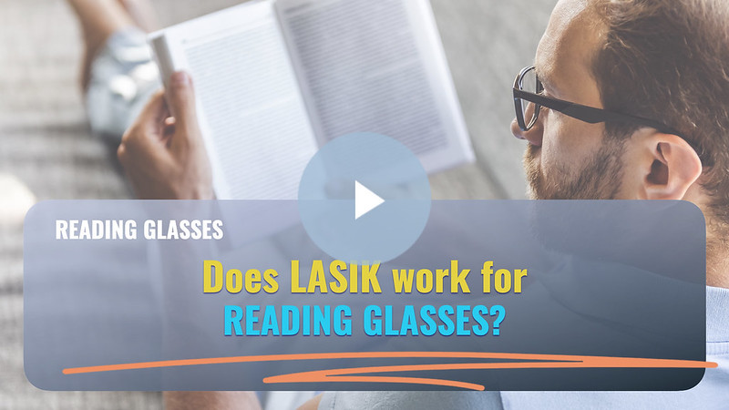 Does LASIK work for reading glasses? Dr Anton van Heerden eye laser specialist melbourne