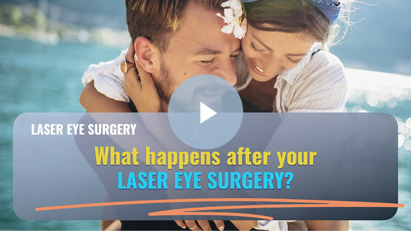 what happens after your laser eye surgery? Dr Anton van Heerden eye laser specialist melbourne