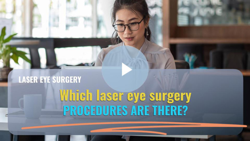 Which laser eye surgery PROCEDURES ARE THERE Dr Anton van Heerden eye laser specialist melbourne