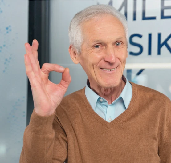 Mature patients with cataracts